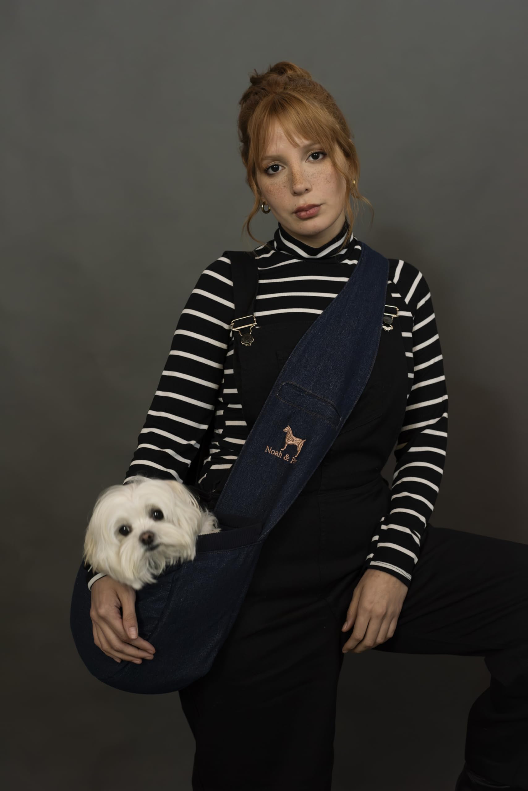 NOAH & PAW sling supports cats and dogs for versatile use.