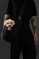 Noah & Paw sling with two-layer safety keeps your pet secure during outings.