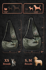 Noah & Paw magnetic pockets provide quick access to treats and essentials.