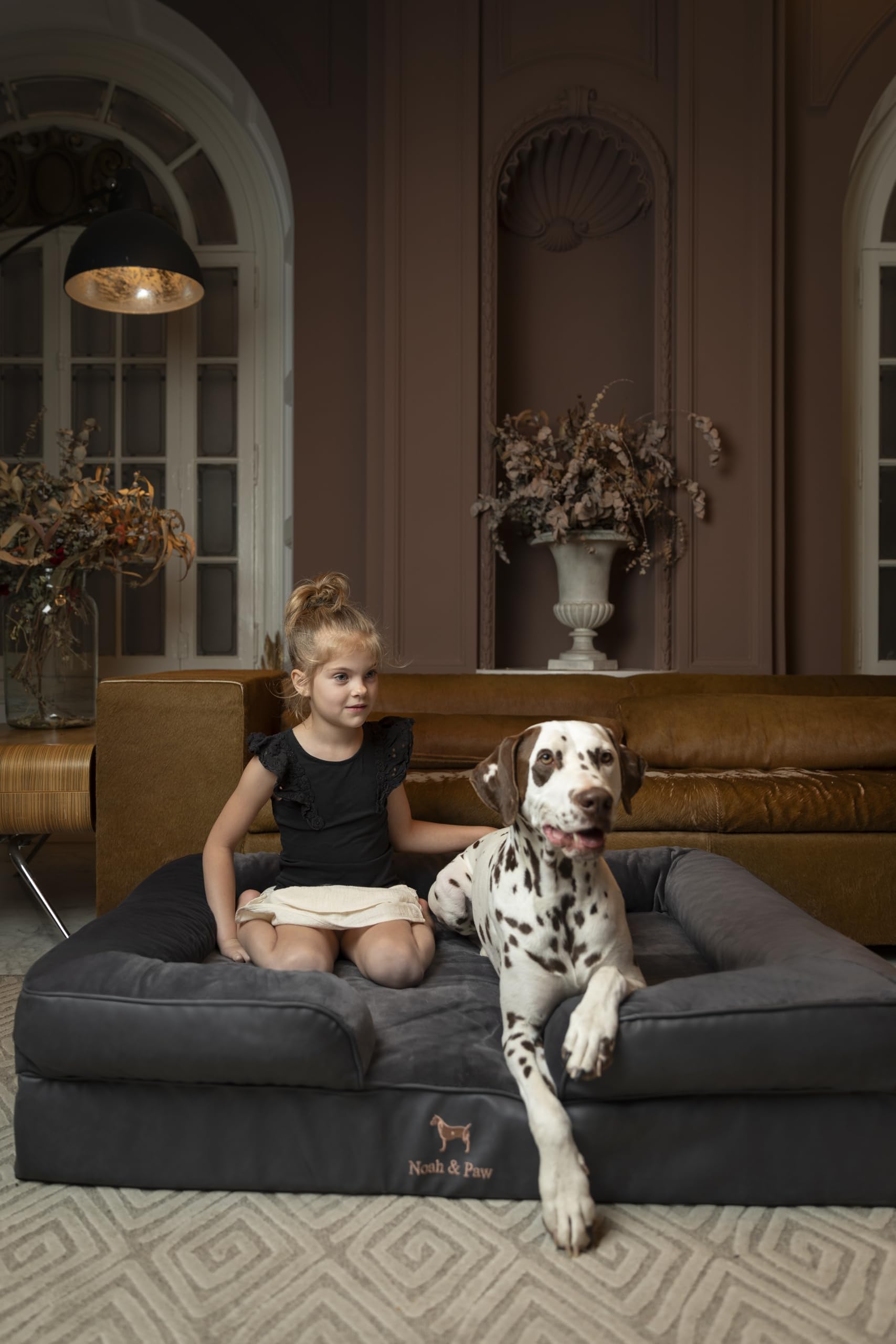 NOAH & PAW XL dog bed cooling gel infusion maintains surface comfort