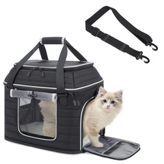 NOBLE DUCK top-expandable carrier under-seat design for easy cabin travel.
