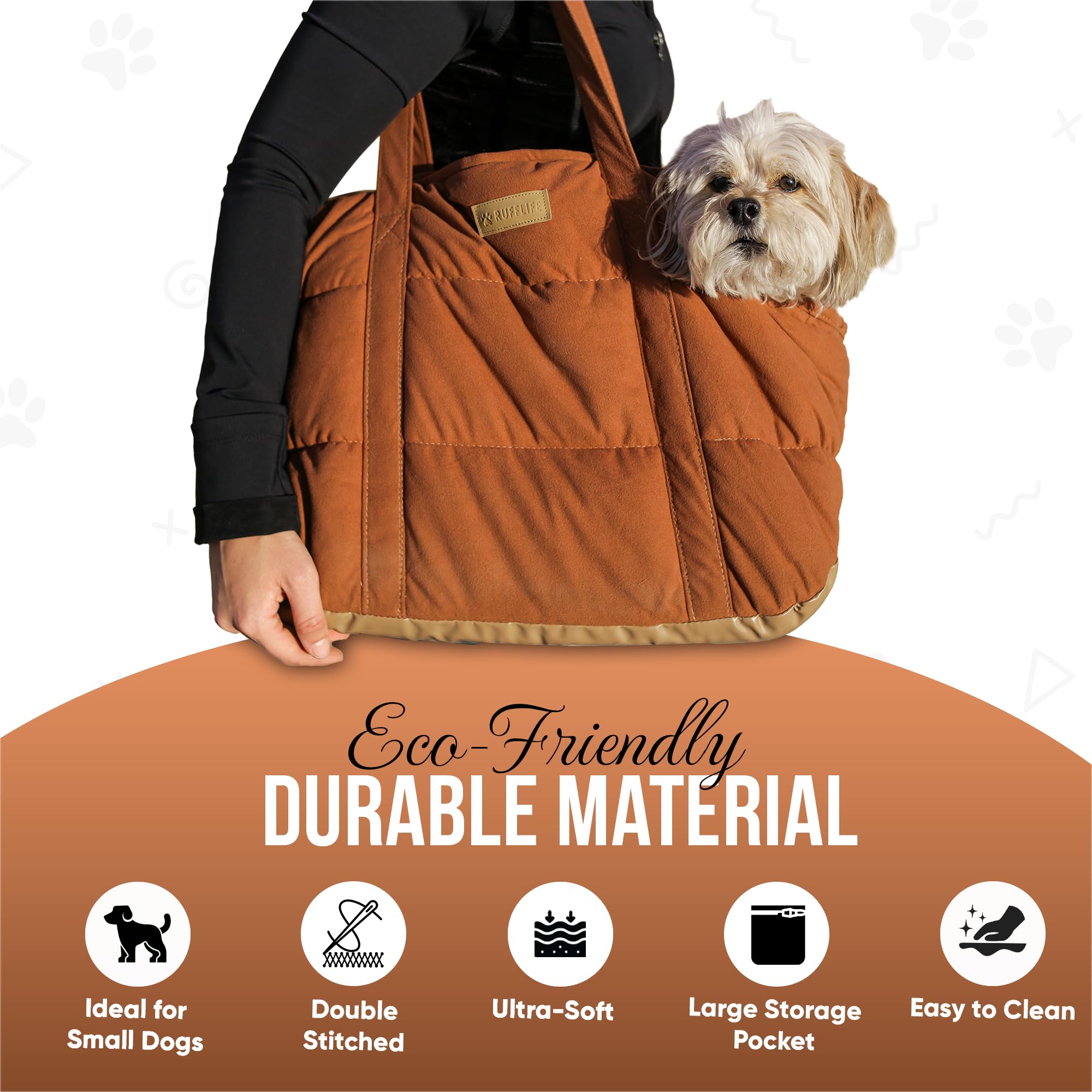 NoblePup removable base and cushion simplify cleaning and maintenance.