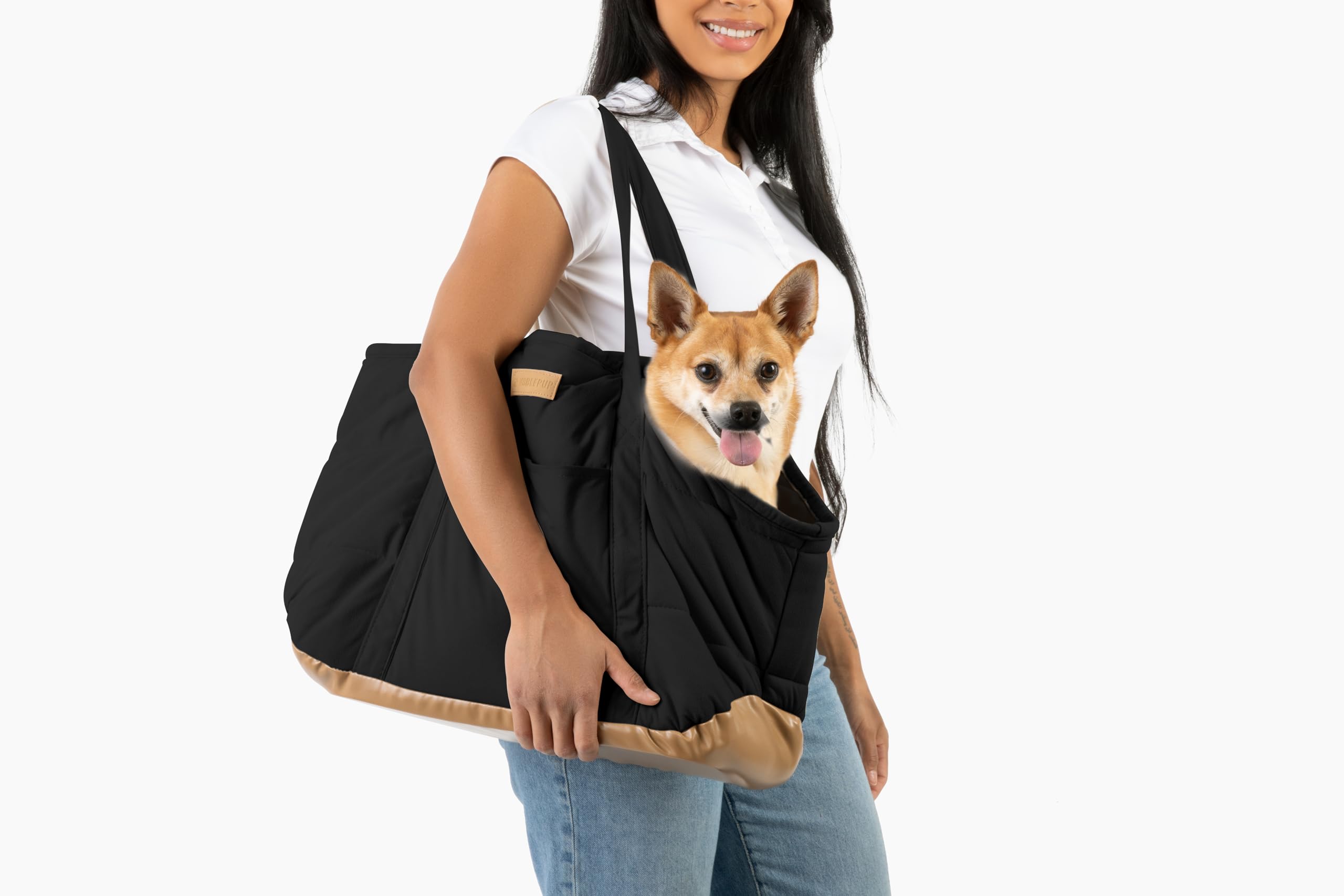 NoblePup removable wooden base for easy cleaning and maintenance