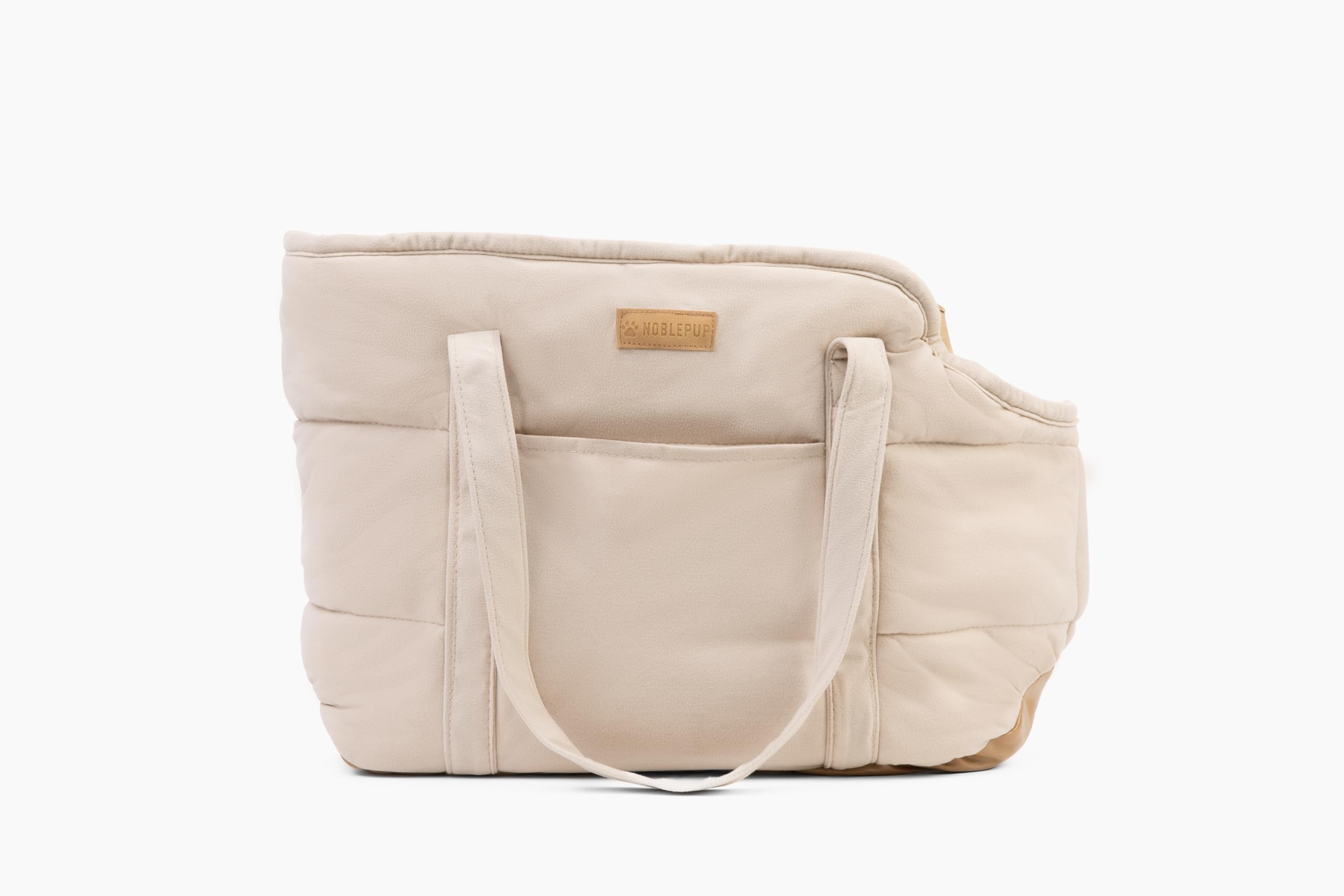 NoblePup travel-friendly small dog carrier fits dogs under 15 lbs