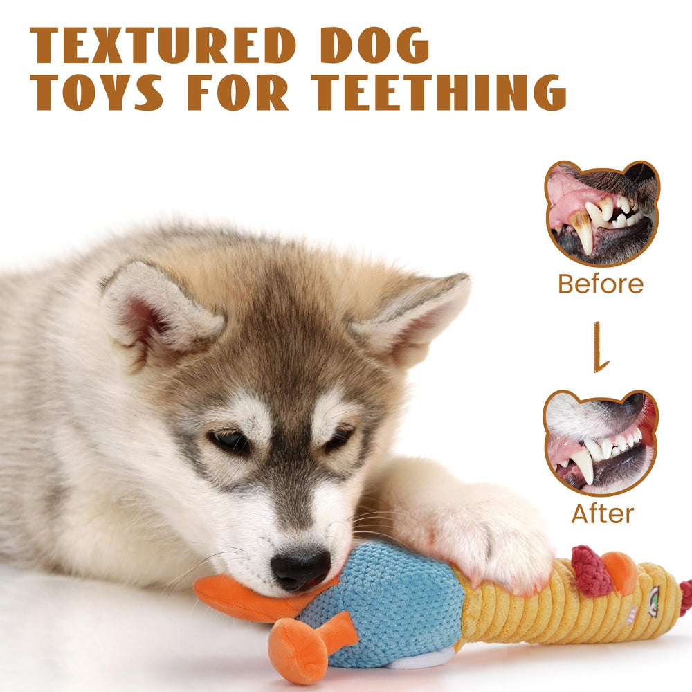 Nocciola 3in1 squeaky crinkle sounds boost sensory engagement.