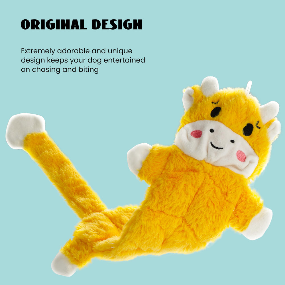 Nocciola eye-detail toy featuring safe stuffing-free construction.