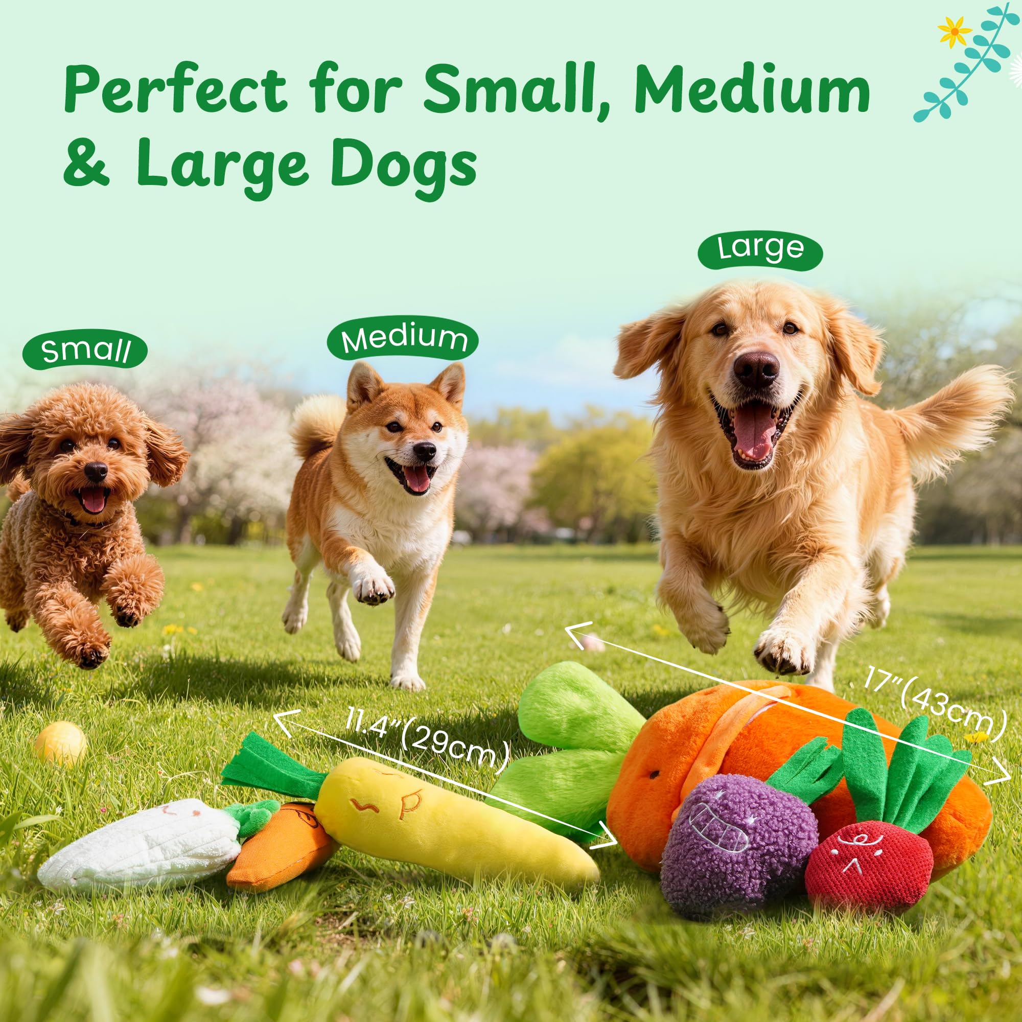 Nocciola Easter gift ideal for small to large breeds and year-round fun.
