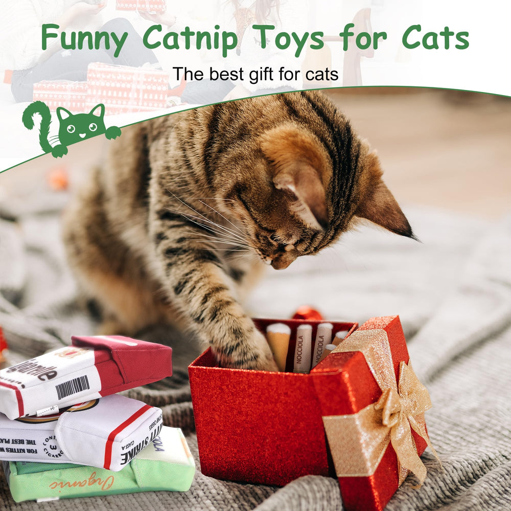 Nocciola kitten-safe catnip toy with durable, soft fabric.