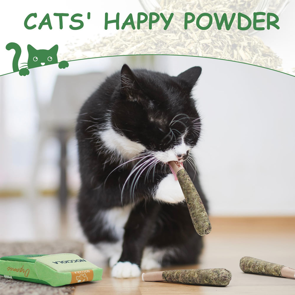 Nocciola teething-friendly catnip toy, gentle on kittens’ teeth.