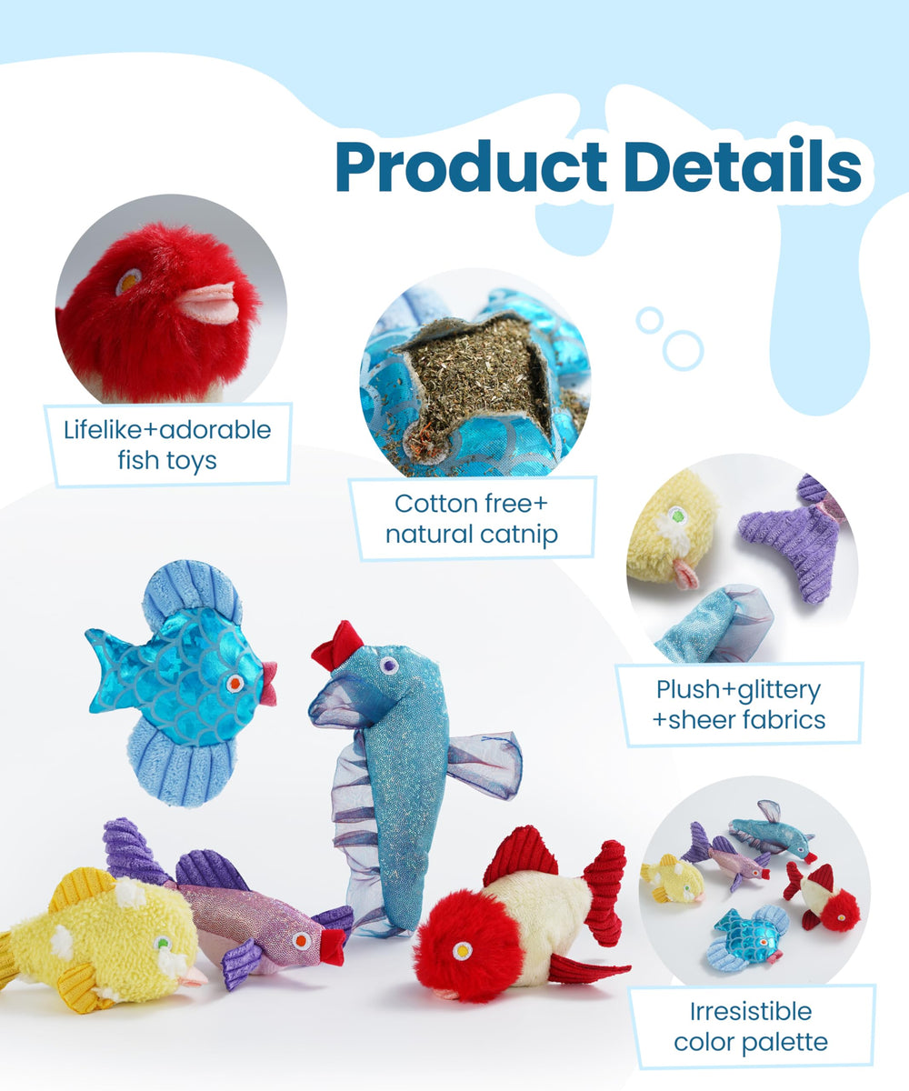 Nocciola Catnip Toys 100% organic catnip scent for engaging playtime