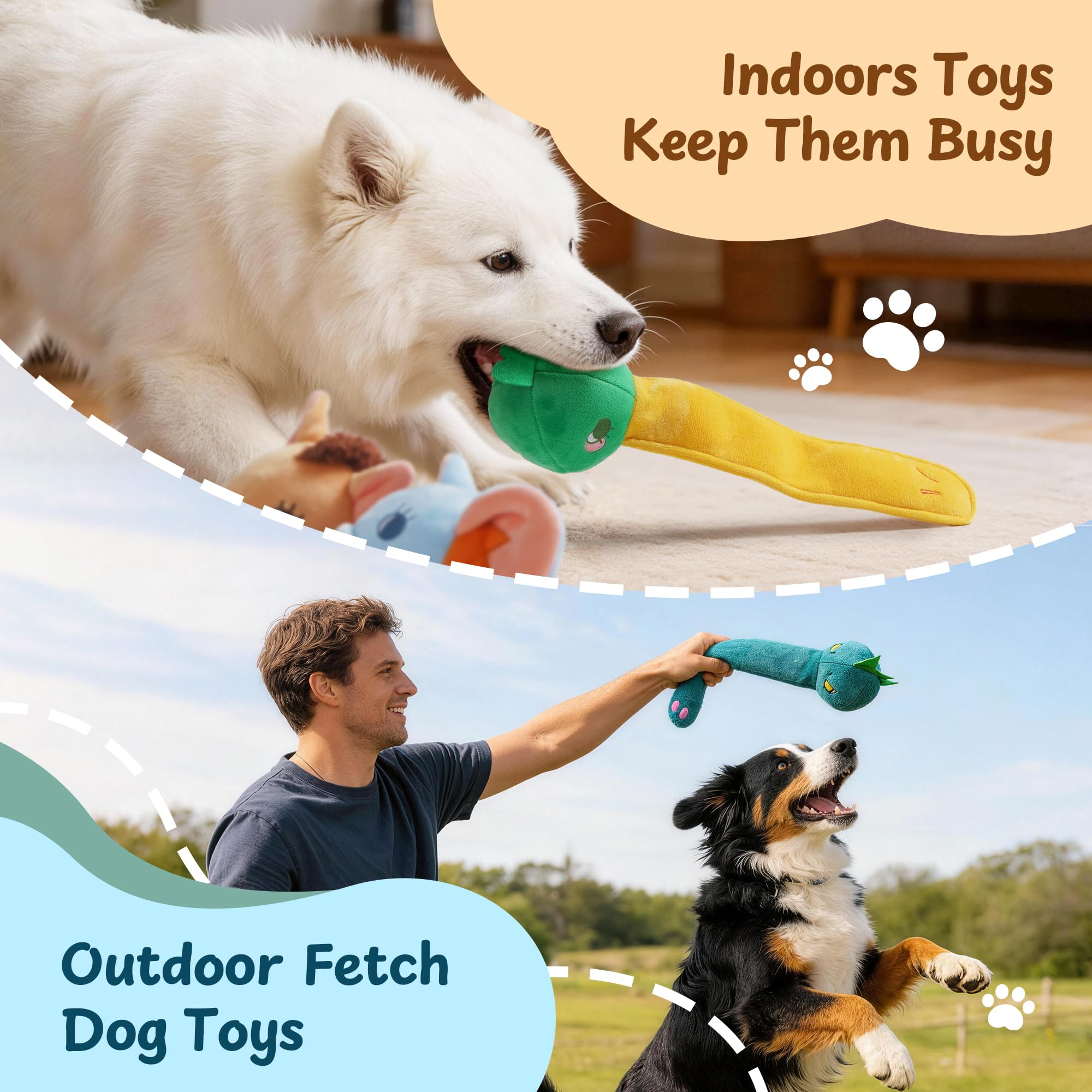 Nocciola fetch-ready toy encourages outdoor activity and owner-dog bonding