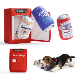 Nocciola fridge puzzle dog toy invites sniffing and problem solving during play.