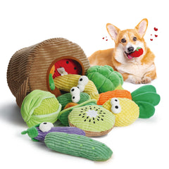 Nocciola grocery-basket toy pack with varied shapes for interactive play.