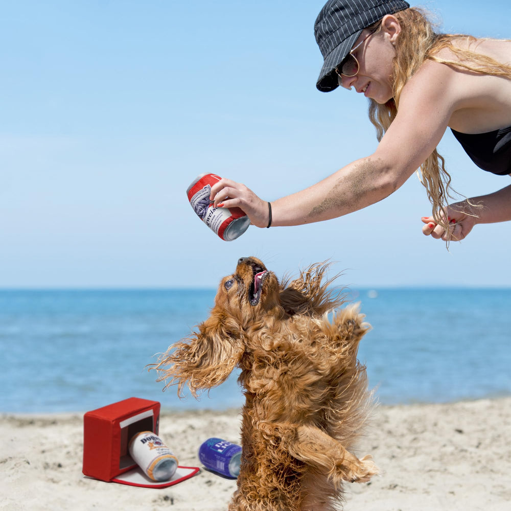 Nocciola interactive dog toy set supports bonding through shared games.