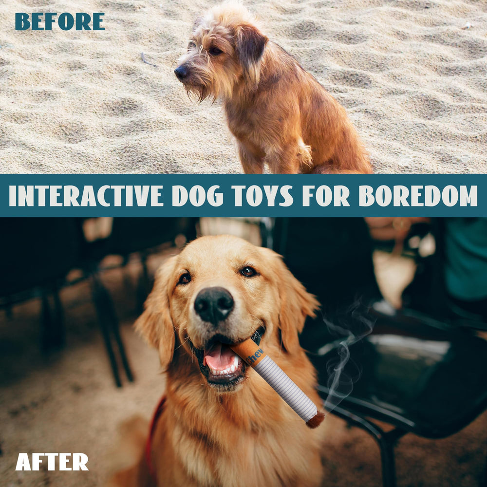 Nocciola lightweight dog toy ideal for small and medium dogs.