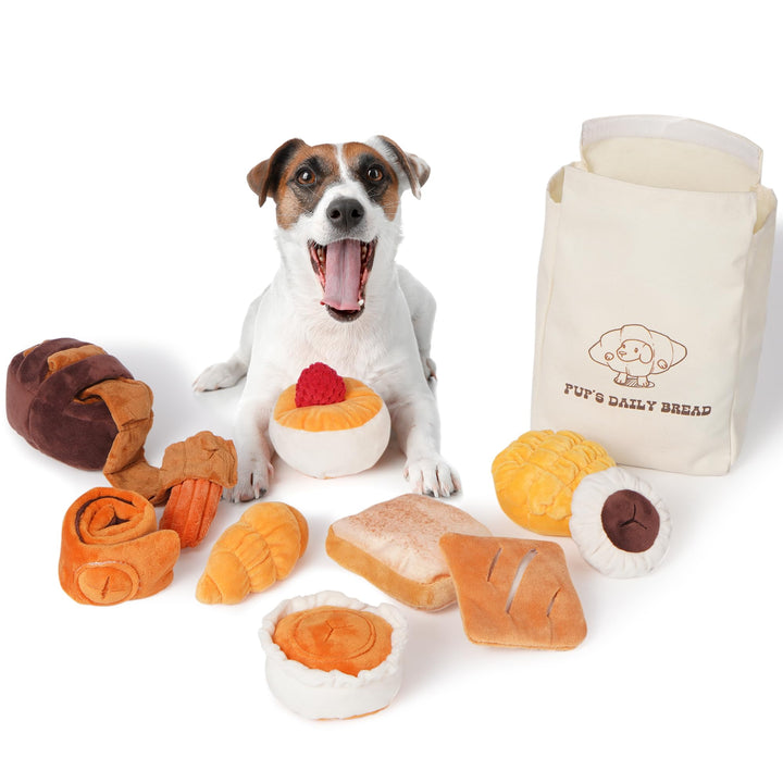 Nocciola pumpkin pie toy for small dogs, engaging scent work and interactive play.