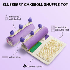 Nocciola Puppy Snuffle Mat five hiding zones for varied play.