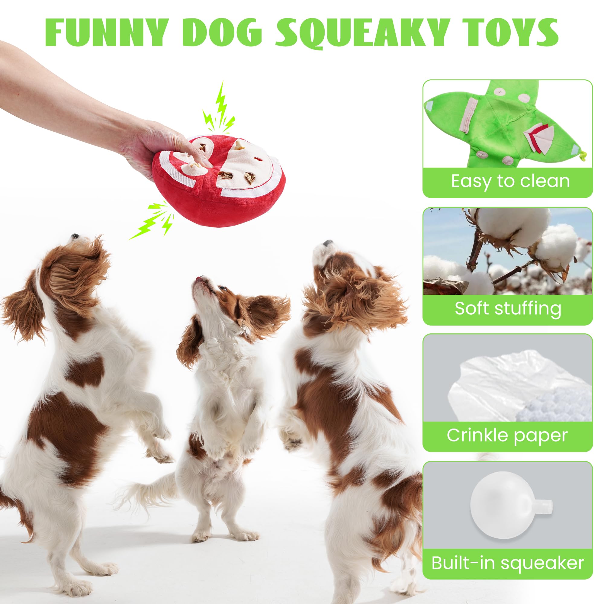 Nocciola watermelon pulp sniffing mat toy for nosework and enrichment