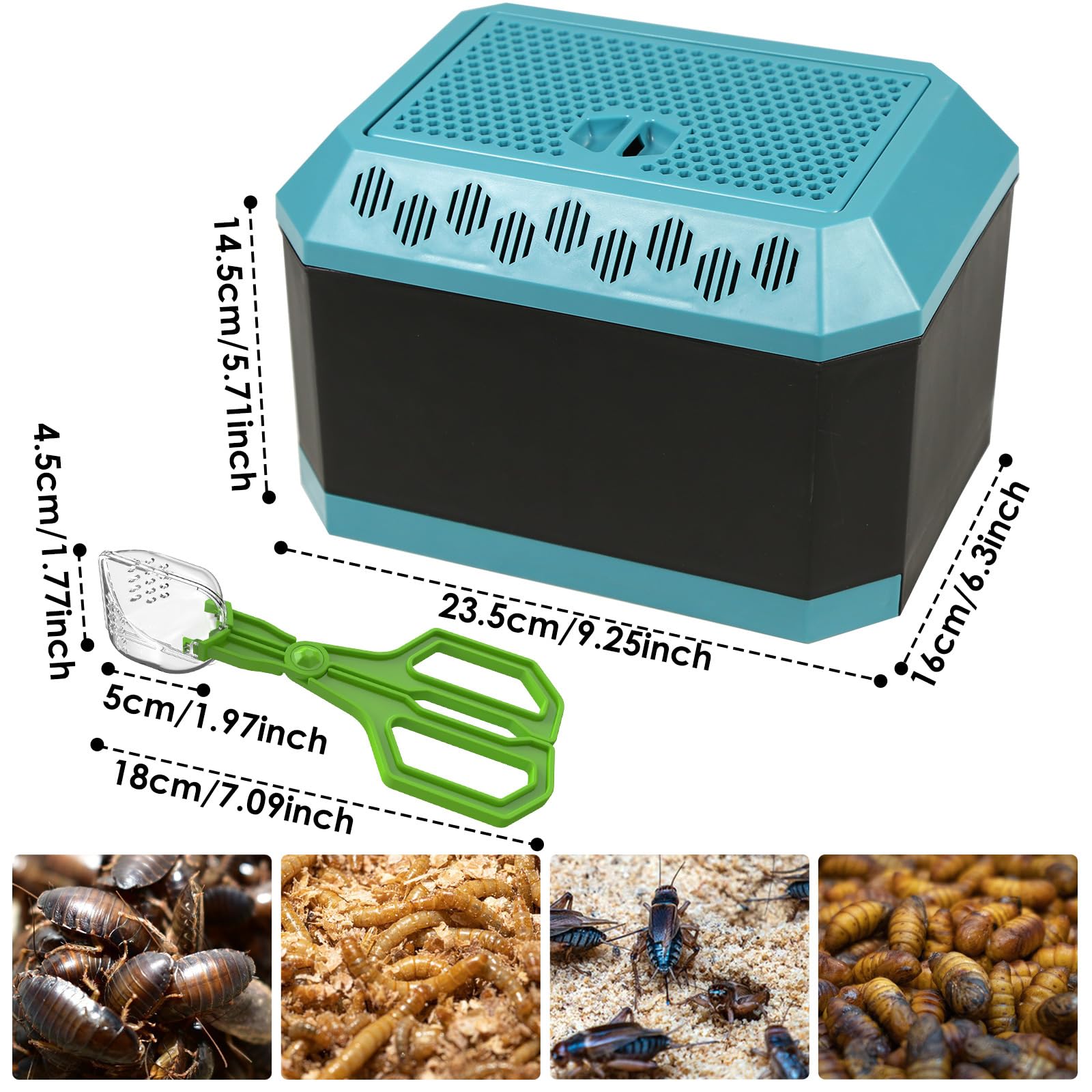 Nomoy Breeding Box ventilation detail demonstrates airflow and containment
