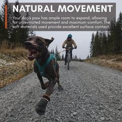 Non-stop dogwear Protector Booties feature anti-slip design for secure traction