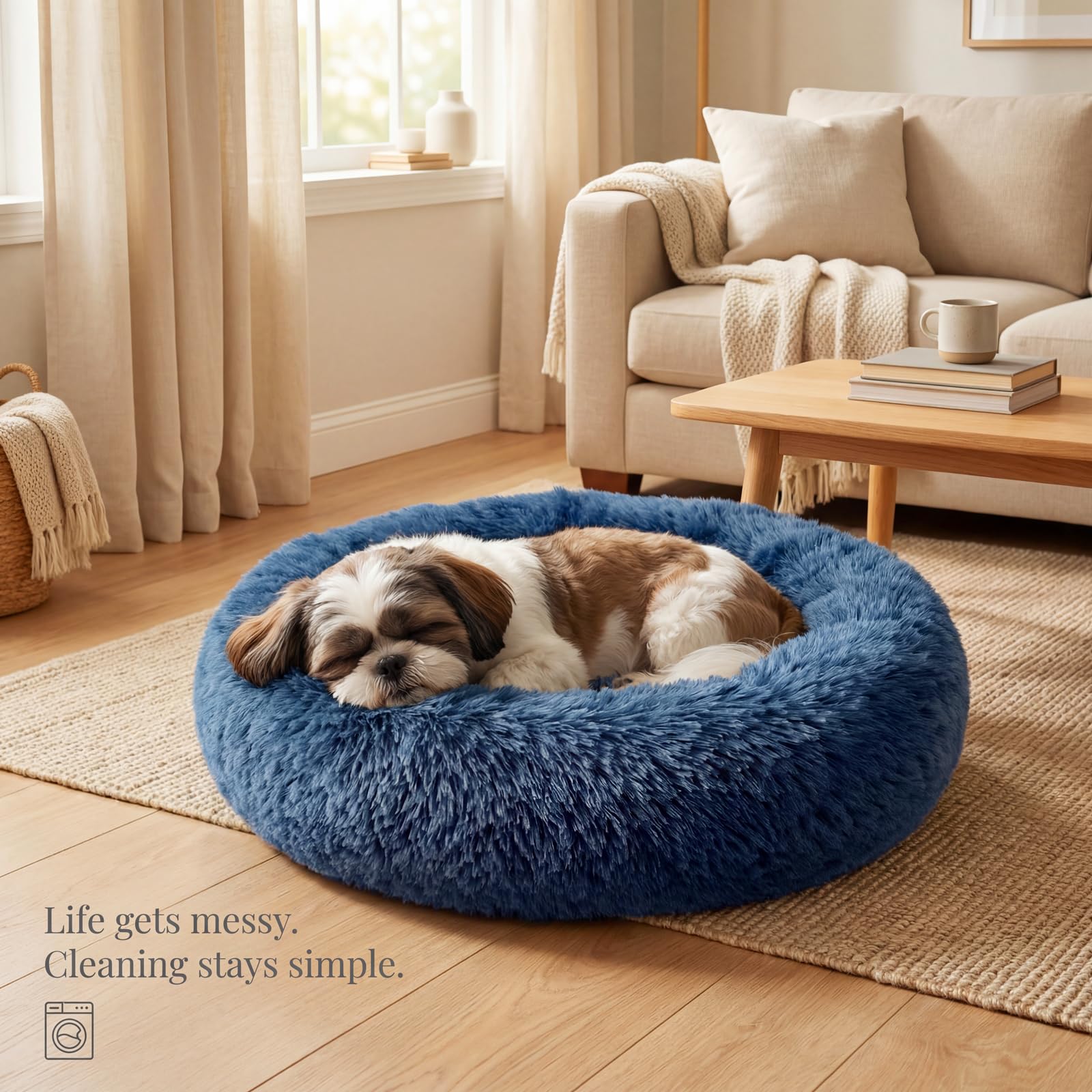 Nononfish Beds for Pets up to 25 lbs provide a snug resting area