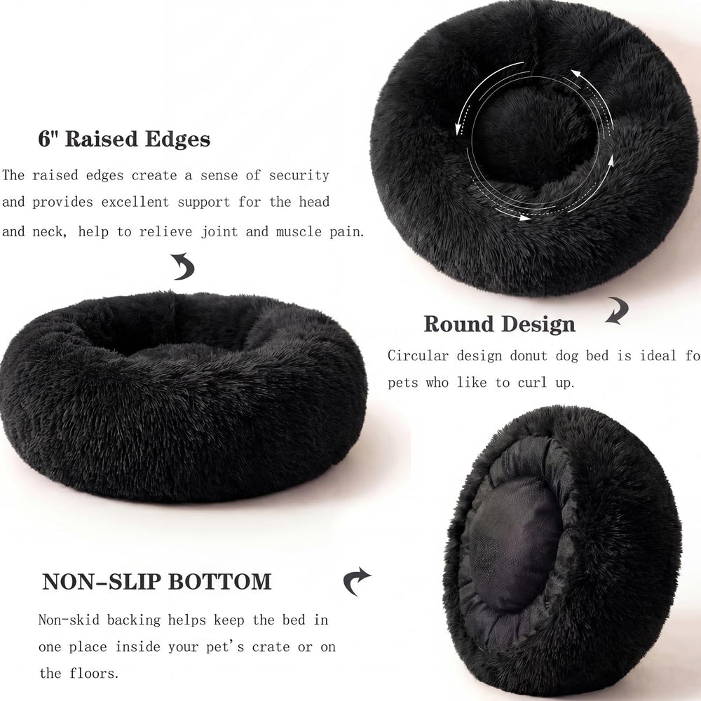Nononfish round pet bed ideal for small breeds