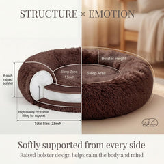 Nononfish size-guide-image helps choose the right small-dog bed.