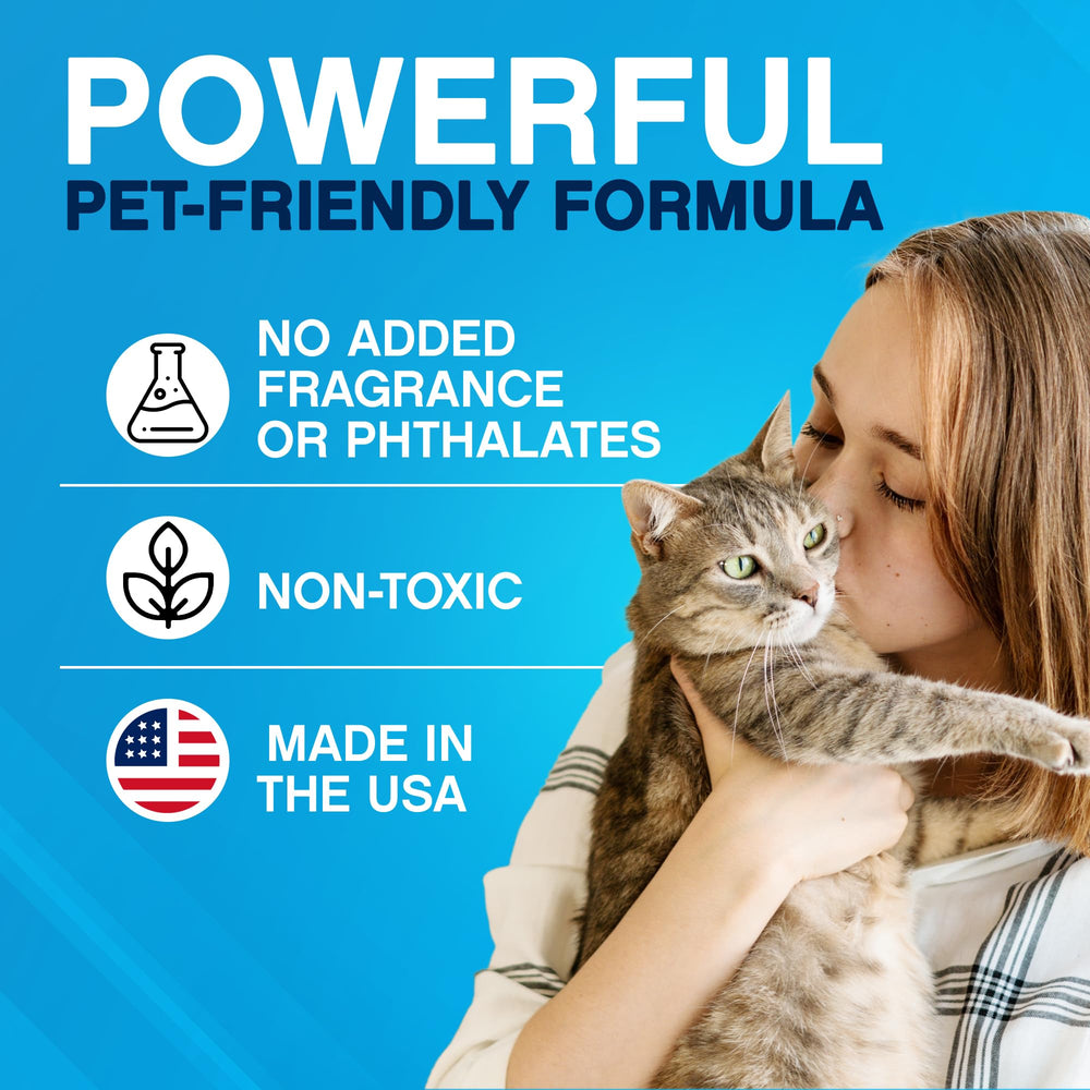 Compact NonScents application scene shows fragrance-free odor control.