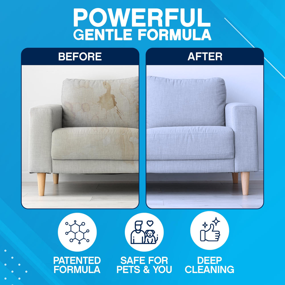 NonScents premium carpet cleaner for odor and stain removal on fabrics