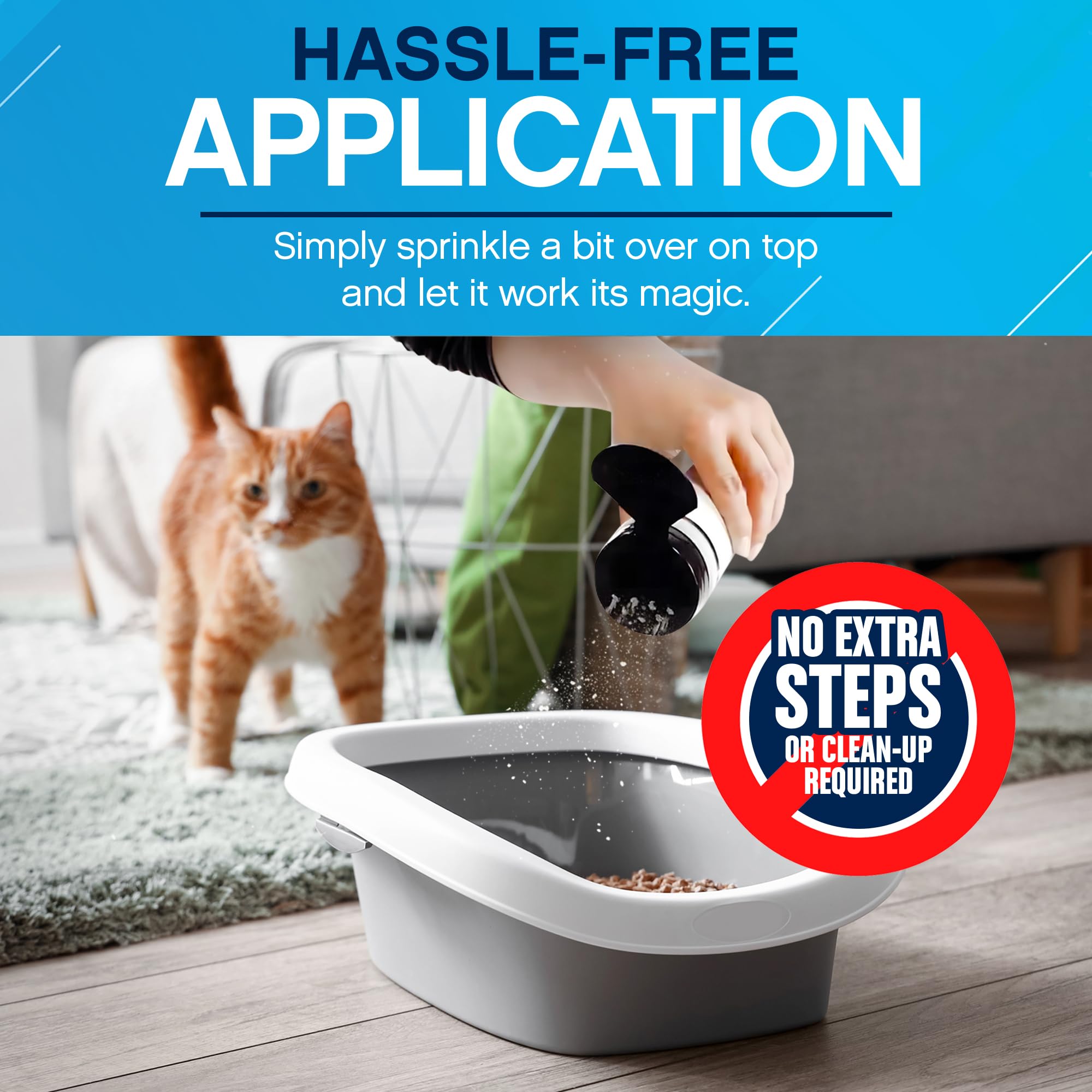 NonScents odor elimination action close-up