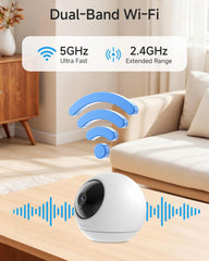 Noorio T110 360-pan-tilt delivers complete coverage for pet monitoring