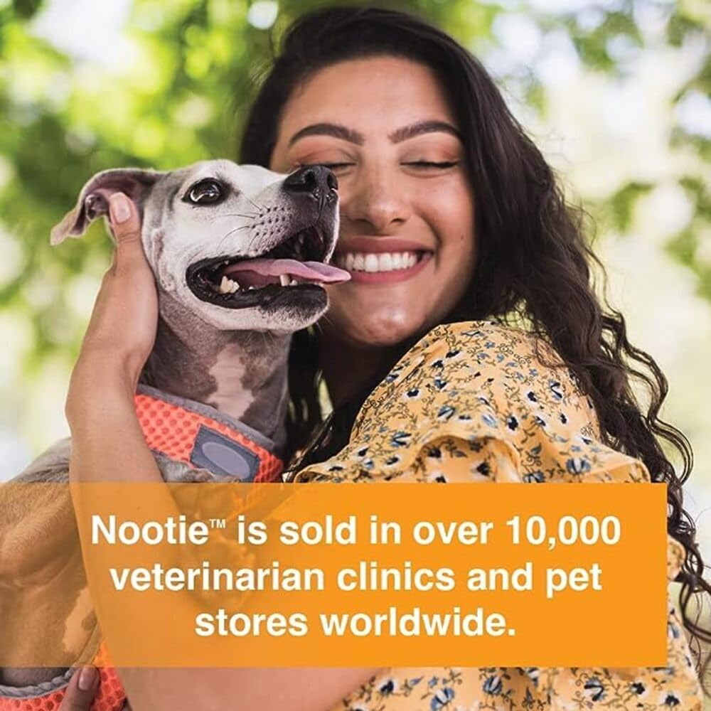 Nootie Daily Spritz coat detail emphasizes conditioning for dry skin support.