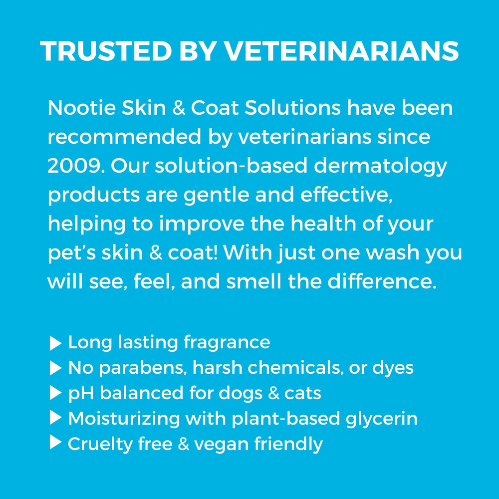 Nootie Daily Spritz close-up coat with glycerin for moisture and shine.