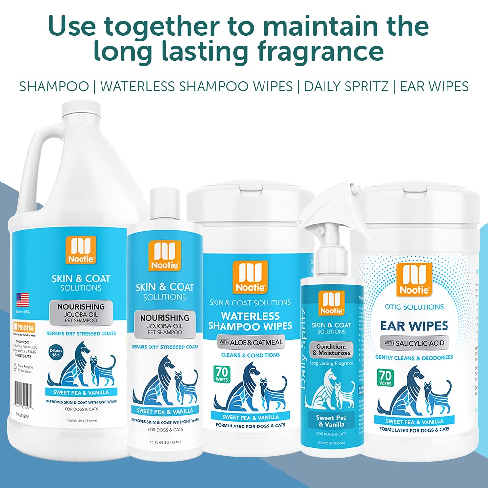 Nootie Daily Spritz packaging emphasizes natural, safe ingredients.