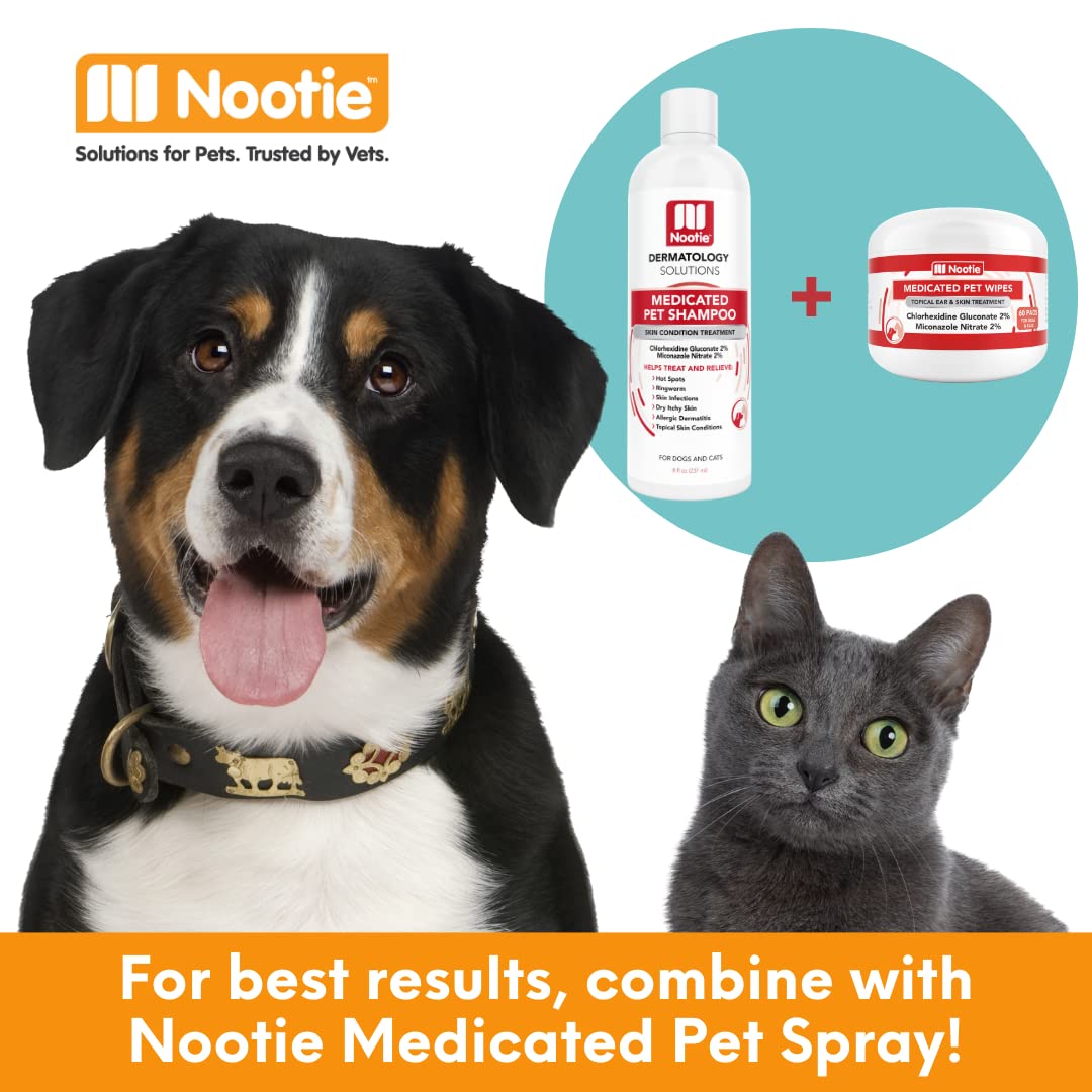 Nootie medicated wipes offer easy, gentle application to affected areas.