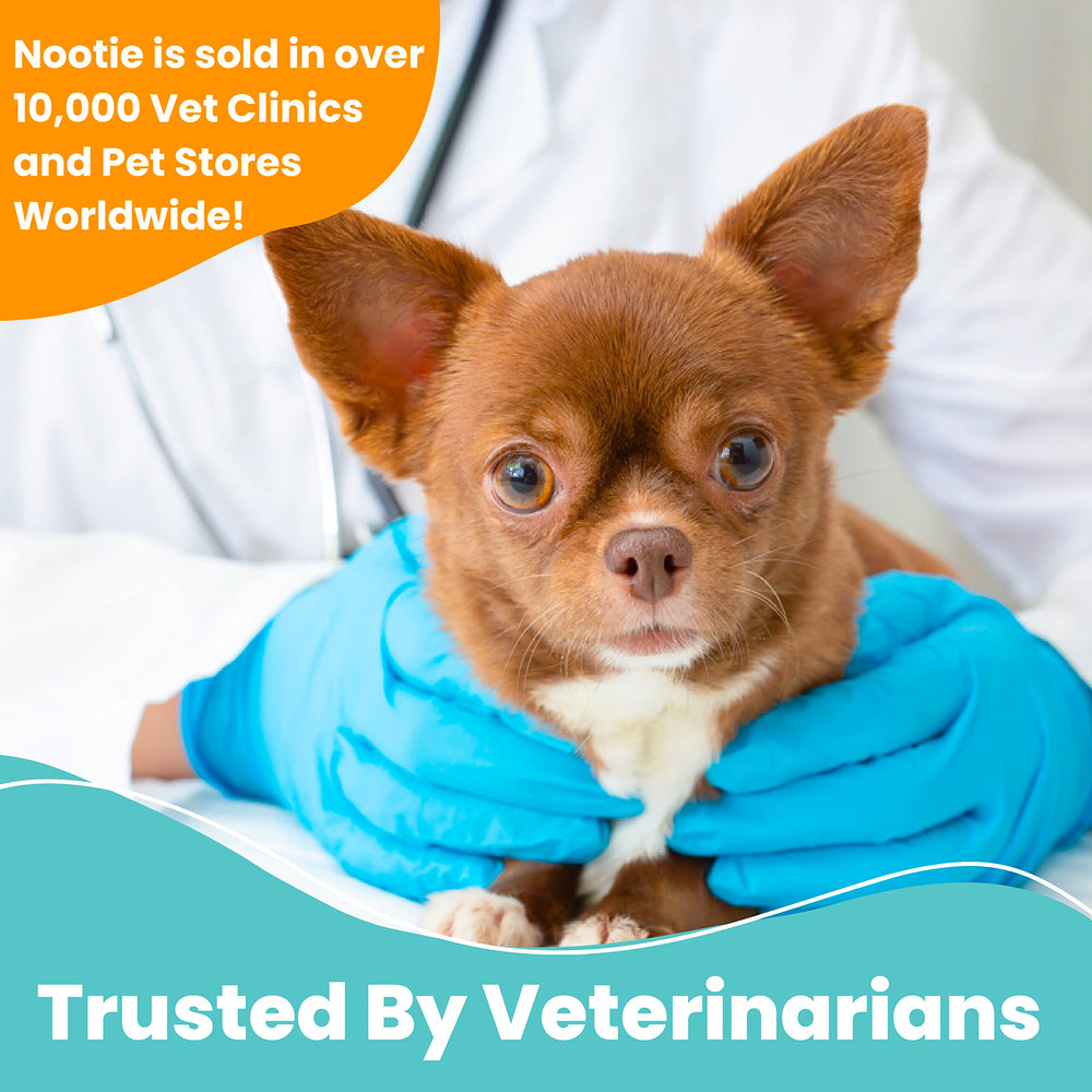 Nootie medicated wipes soft texture closeup for pet care.
