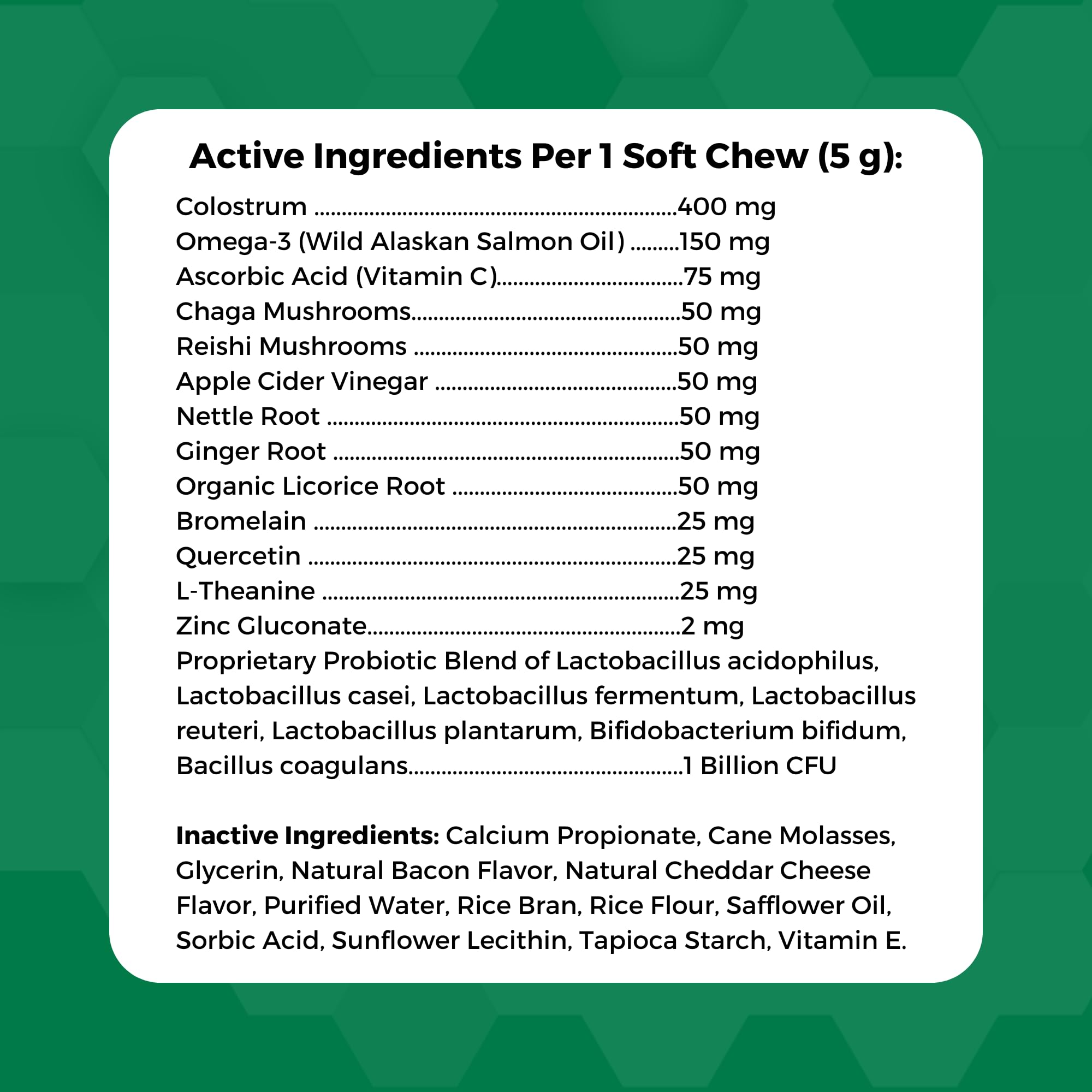 Apple cider vinegar and mushroom blend for daily immune balance.