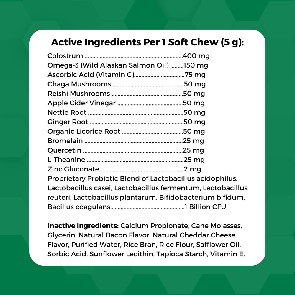 Apple cider vinegar and mushroom blend for daily immune balance.