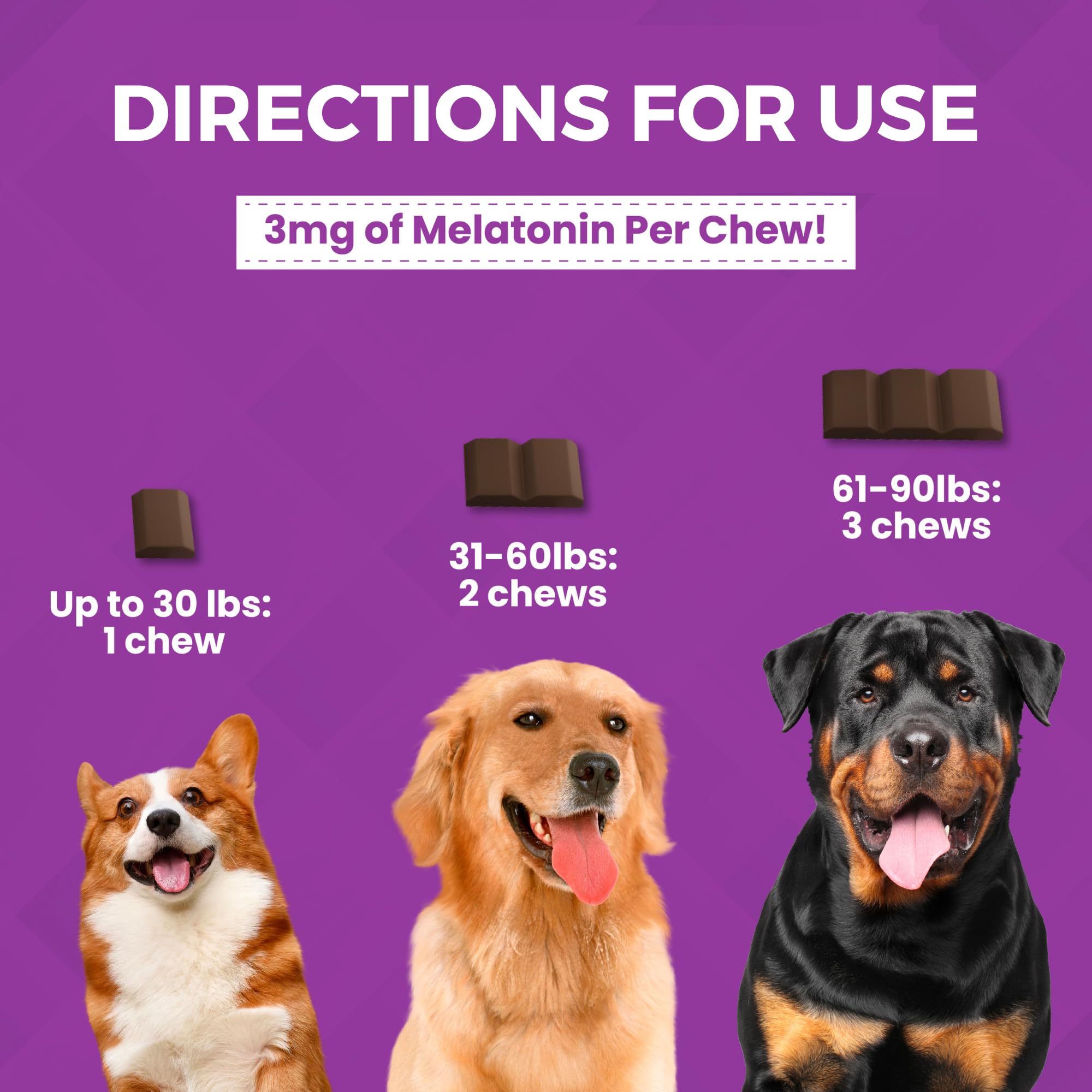 ProgilityMAX bars show clear portioning for adjusting dose to dog size.