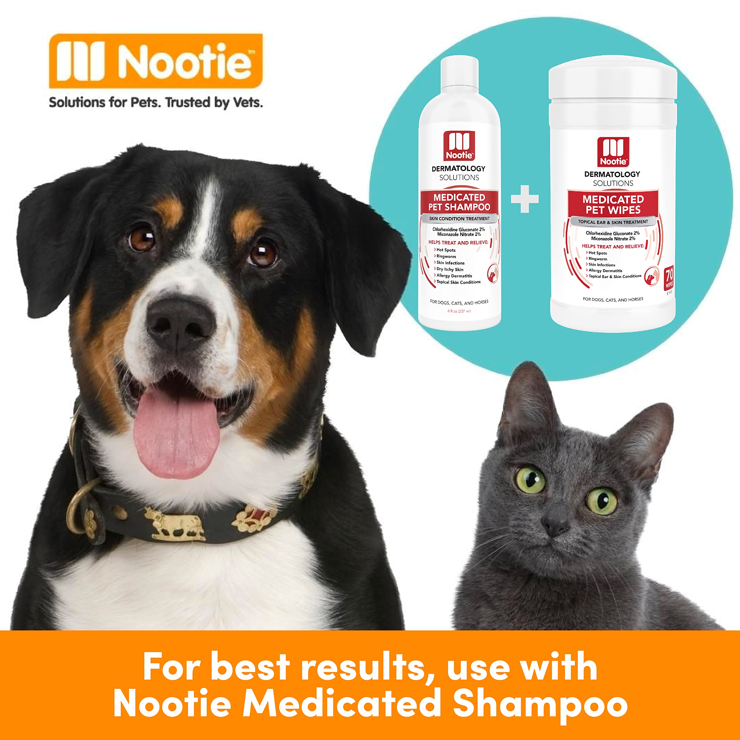 Nootie wipes close-up emphasizing fragrance designed for mild scent.