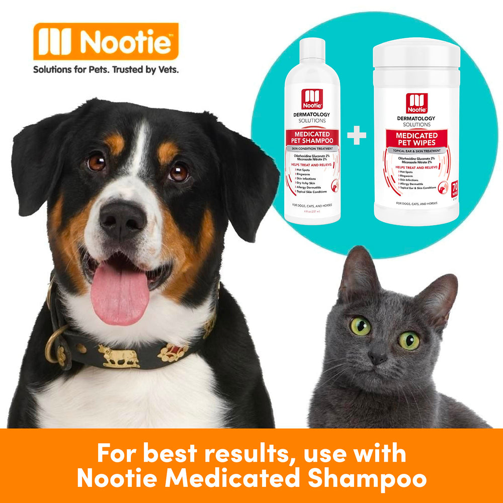 Nootie wipes close-up emphasizing fragrance designed for mild scent.