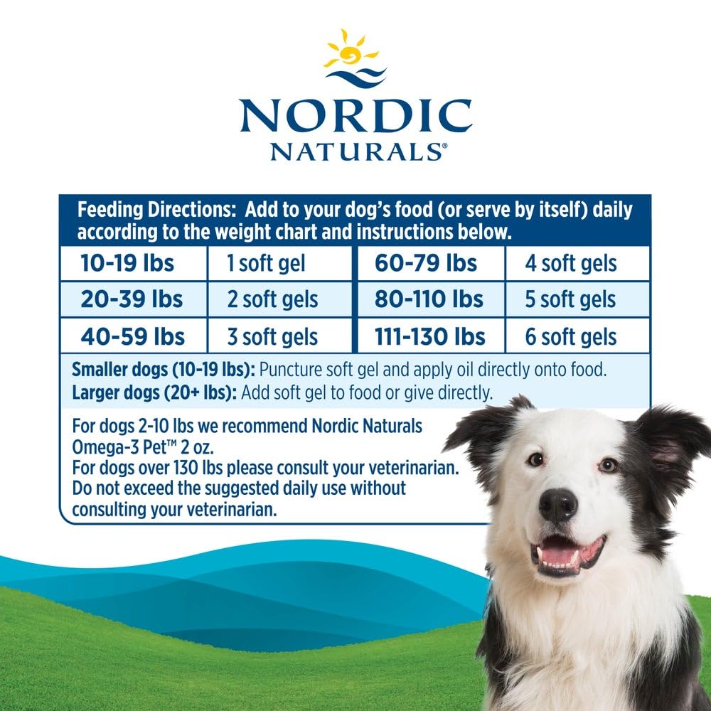 Nordic Naturals Omega-3 Pet serving spoon suggests simple feeding.