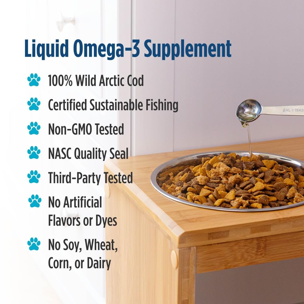 Nordic Naturals Pet Cod Liver Oil bottle cap sealed for purity