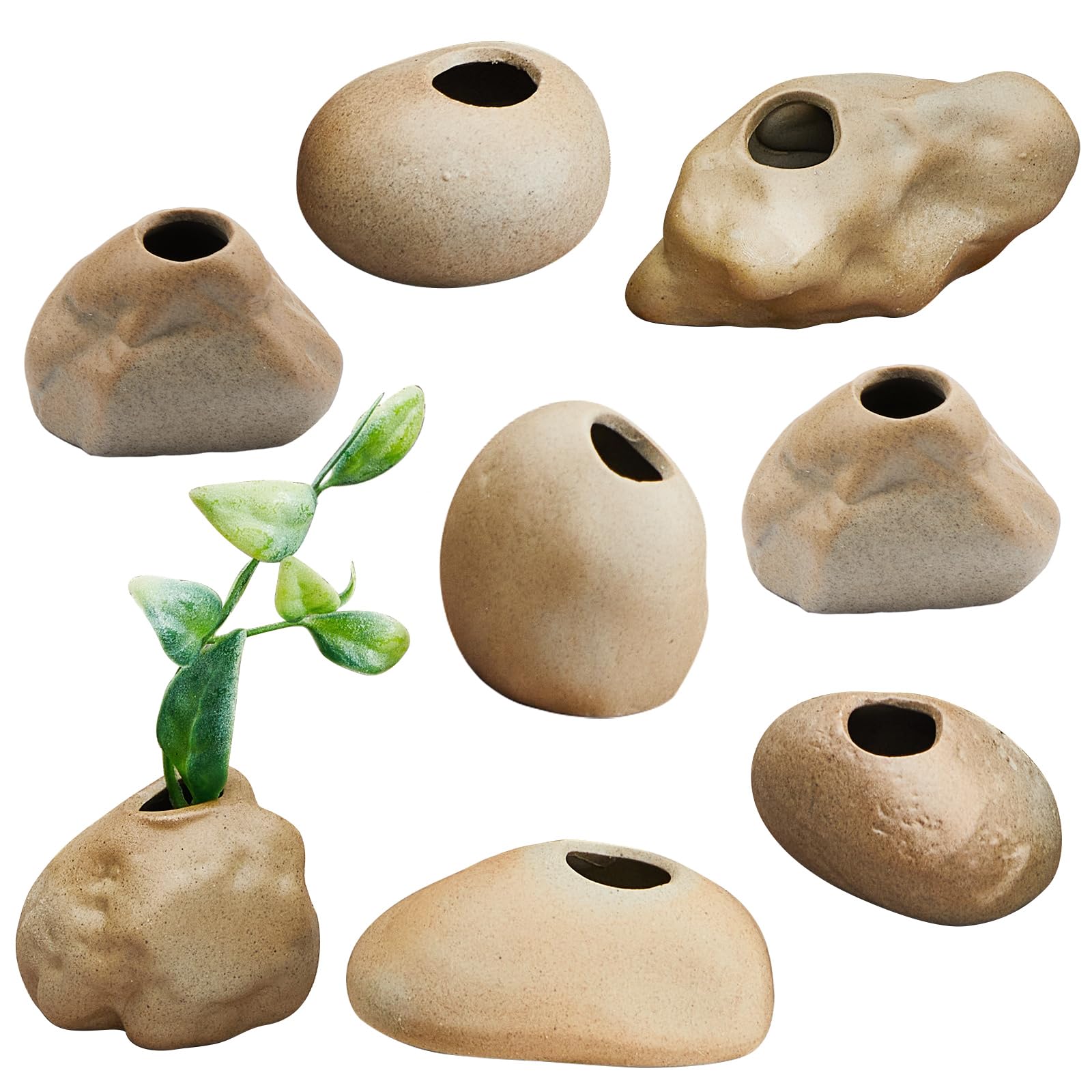 Norme aquarium plant pot ceramic style-a enhances tank decor and supports aquatic plant display