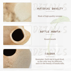 Norme aquarium plant pot ceramic style-c blends with themes while housing rooted plants