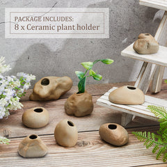 Norme aquarium plant pot ceramic style-d creates focal points for aquascapes and plant clusters