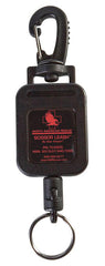 North American Rescue scissor leash clip in black enhances control during urgent trauma care.