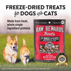Northwest Naturals beef liver treats bite-sized nuggets ideal for training