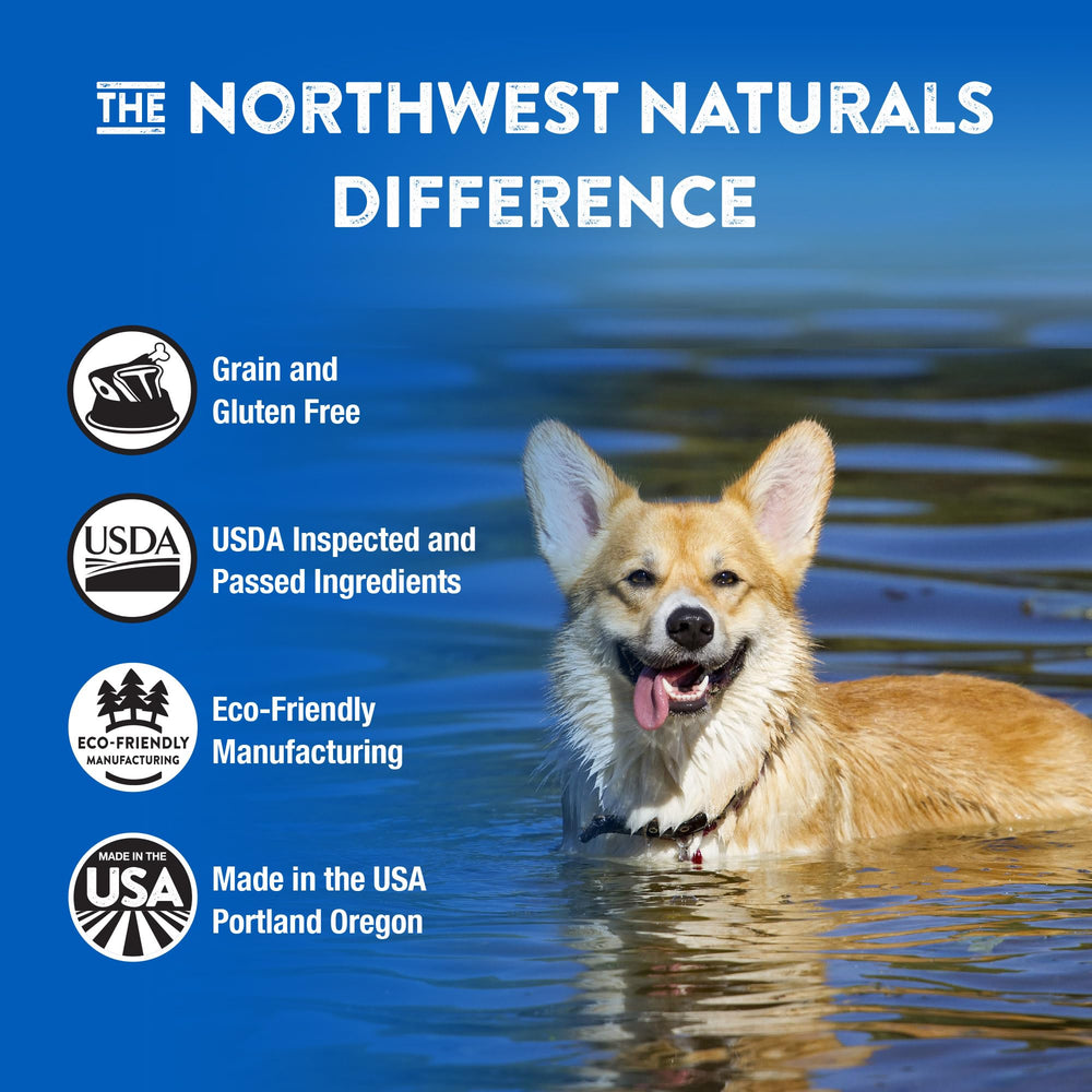 Northwest Naturals raw diet bites suitable for daily meals