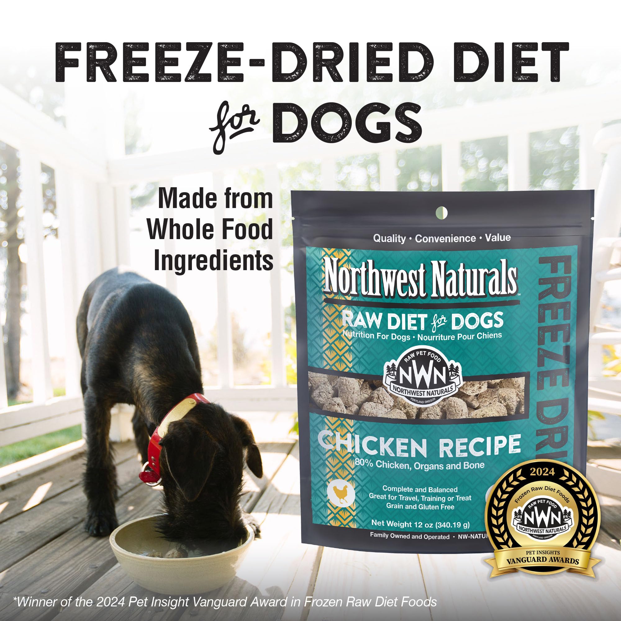 Northwest Naturals nuggets close-up texture highlights bite-sized, easy-to-chew treats.